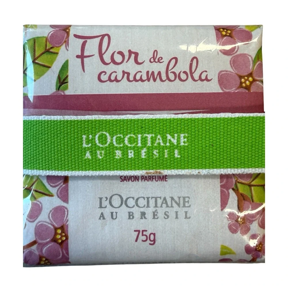 L'OCCITANE AU BRESIL Perfumed Soap Carambola Goaiba Acerola 75g Each New in Pkg